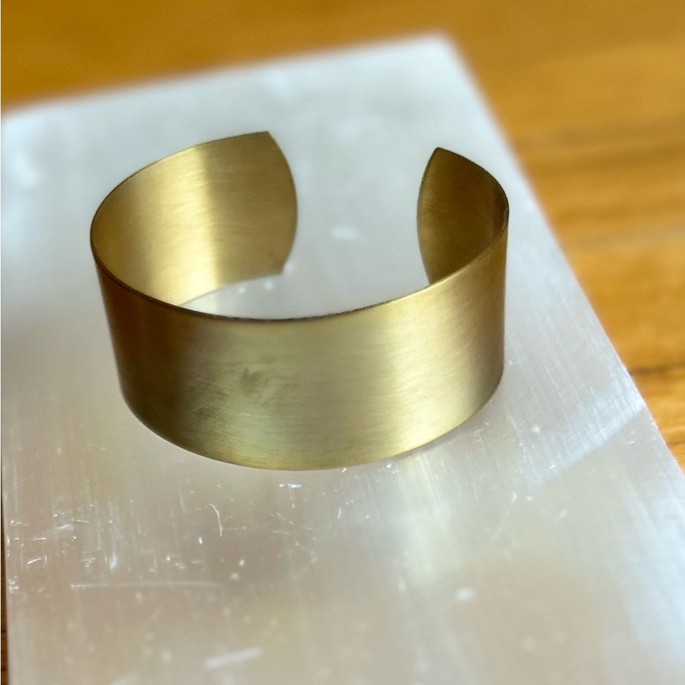 Brass cuff